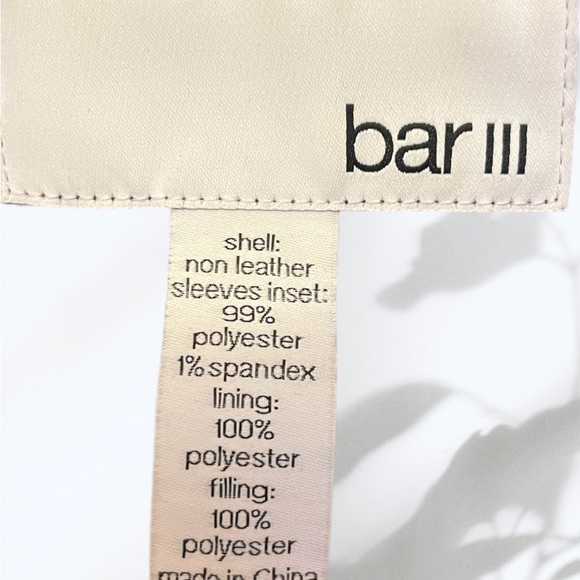 BAR III ‘non-leather’ Deep Purple Jacket - Picture 5 of 7